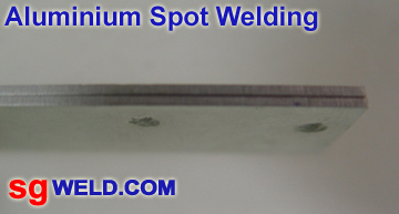 Aluminium Spot Welding